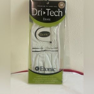 ETONIC DRI TECH Leather GOLF GLOVE Men's Cadet Left Medium M